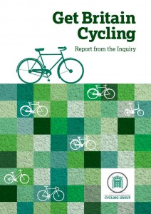 APPCG Get Britain Cycling report cover